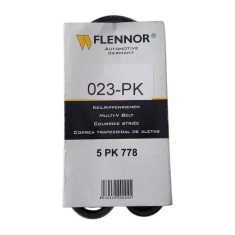 5pk778 cinghia poly-v alternatore servizi marca flennor (1/5)