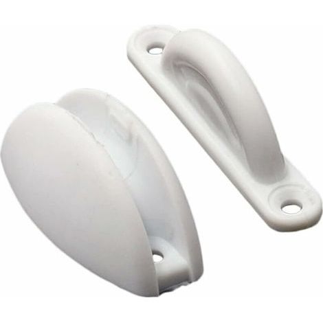 Fermo per porta, staffa fermaporta in nylon, clip di arresto, chiusura per porta auto per caravan, campeggio, barca, camper (1/5)