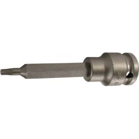 Kraft-Bit-Einsatz Länge 100 mm Antrieb Innenvierkant 12,5 mm (1/2") T-Profil (für Torx) T25
