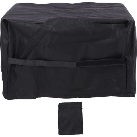 Housse de plaque de table pour gril à dessus plat en PVC 600D, étanche à l'eau et à la poussière, noir, pour la maison, 22 pouces. (1/5)