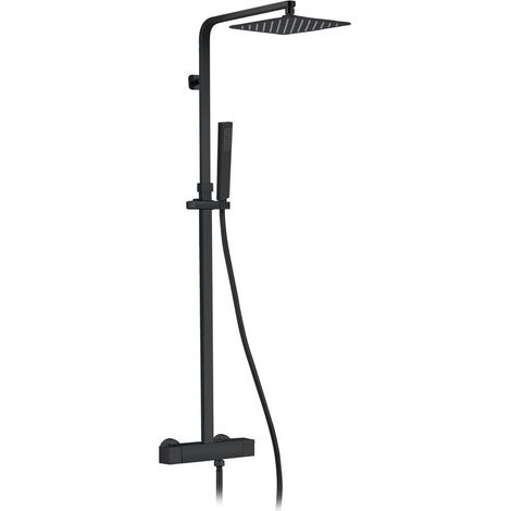 Ducha Quadra Elite Negra Termostatica - GME