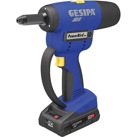 Remachadora inalámbrica GE Karton PowerBird PRO sin batería y cargador GESIPA