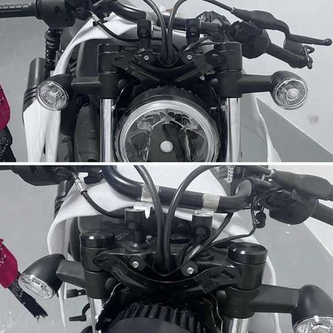 1 pair of front fork protectors for Harley Nightster 975 (RH975) motorcycles (1/5)