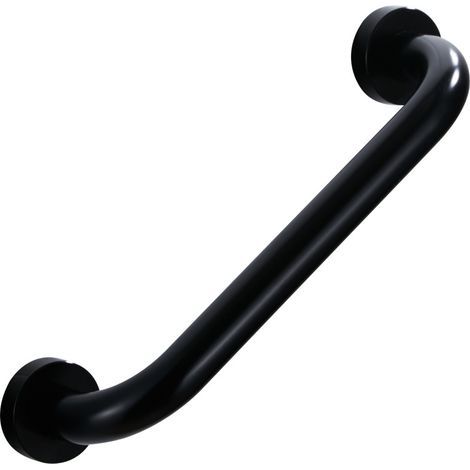 Poignée De Sécurité Pour Douche, Antidérapante Barre dAppui 30 CM Pour Salle De Bain, Baignoire, Toilette (Noir) (1/5)