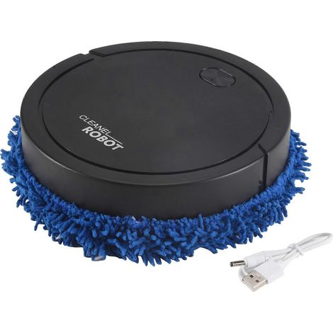 Robot laveur de sols intelligent, machine de nettoyage humide et sèche pour la maison, aspirateur portable rechargeable - B (1/5)