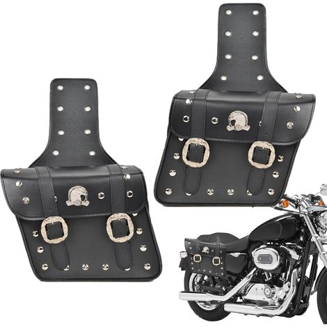 Sacoche de Selle pour Moto, étanche, Poches latérales de Grande capacité, sacoches de Selle Tout-Terrain, pour vêtements de Pluie, Gants, Outils, Portefeuille, téléphone Portable en déplacement (1/5)