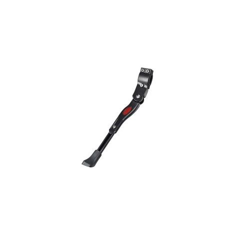 Caballete ajustable para bicicleta de 51 a 71 cm – Caballete lateral universal para bicicletas de montaña, urbanas y de carretera – Caballete de aluminio con base antideslizante – Se fija a la horquil