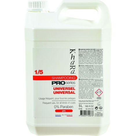 Shampooing Khara universel : 5 litres