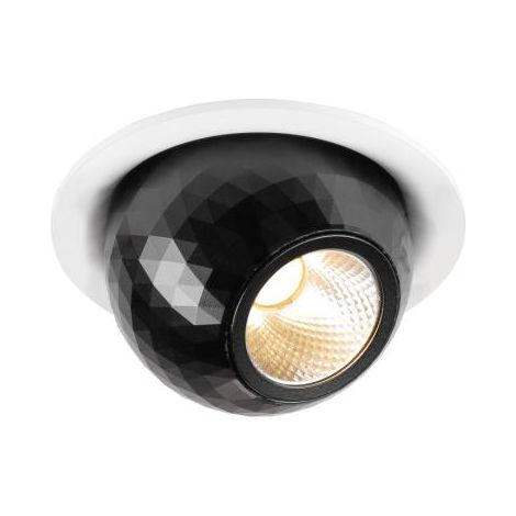 Spot encastré DYSKO rond PHASE 2700K 64 W 36° blanc / noir - SLV - 1010354 (1/3)