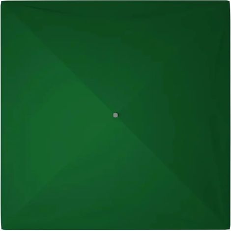 3x3m Green Gazebo Replacement Cover Outdoor Canopy Tent Cloth for Garden Patio and Replaceable Shade Cloth for Square Camping Area (1/5)