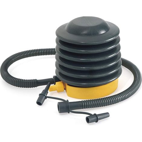 TRADE SHOP - Pompa Ad Aria Di Gonfiaggio A Piede 13 Cm Air Step Con Adattatori Valvole 62147 - (1/5)