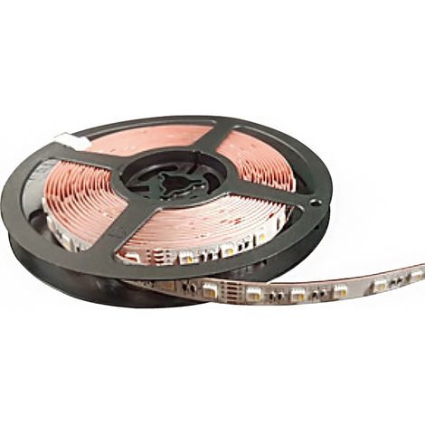 Striscia led gea led gsto61r 72w rgb+4000°k ip20 24v 5mt multicolore interno
