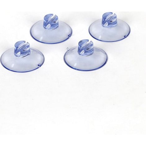 Ventouse Ouverte 40 mm - Ventouse À Vide Pour Surfaces Lisses - Usage Intérieur Et Extérieur - Lot De 4 Pièces (1/4)