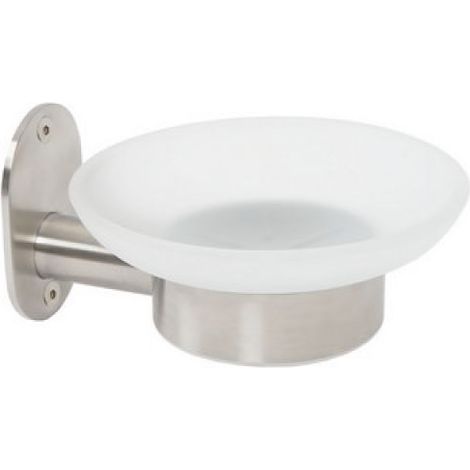 PORTA SAPONE MOD. BLIZZ SPAZZOLATO Spazzolato cm 11xh.6,5x12,5