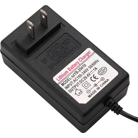 Adaptateur secteur 29,4 V 1 A pour chargeur de batterie de scooter électrique Smart Balance 100-240 V (prise américaine) (1/5)