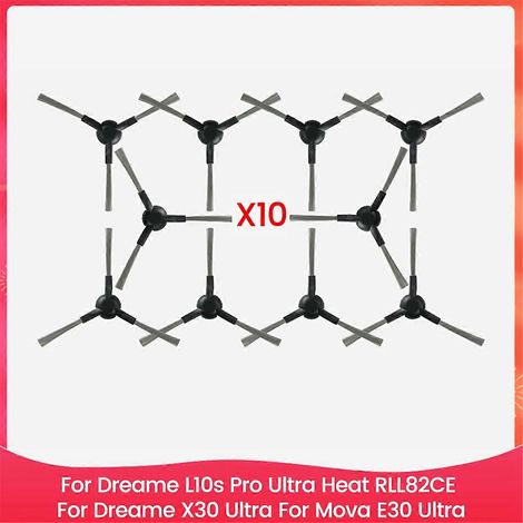 Brosse pour aspirateur Side Brosse de remplacement pour L10s Pro Ultra Heat RLL82CE – X30 Ultra – E30 Ultra Aspirateur Accessoires (1/5)