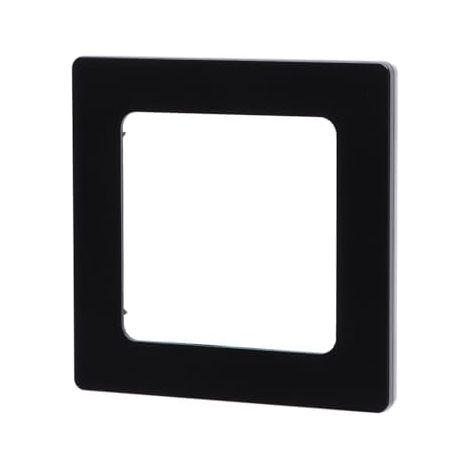 Plaque murale en plastique, 1 clé, couleur noire, design moderne et fonctionnel pour installations électriques, idéal pour les projets de quincaillerie (1/5)