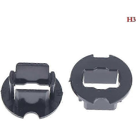 1 paire d'adaptateurs de culot pour ampoules de phares LED HB4/HB3/H11/H7/H4/H3/H1, compatibles avec les phares LED en PVC. (1/4)