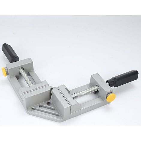 Étau d'Angle 90° en Aluminium pour Menuiserie/Soudure - Réglable 0-65 cm - Fixation Rapide - Pour Bois/Verre/Métal (1/3)
