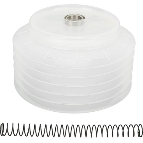 Housse anti-poussière en silicone pour perceuse - 16 cm - Transparente - Amovible - Élastique - Idéal pour les plaques de plâtre (1/5)