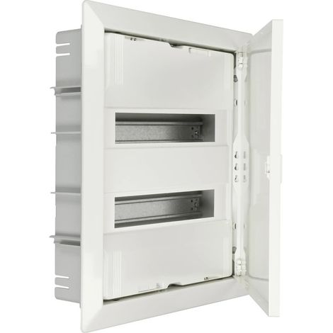Coffret électrique pour mur creux 24 + 4 modules