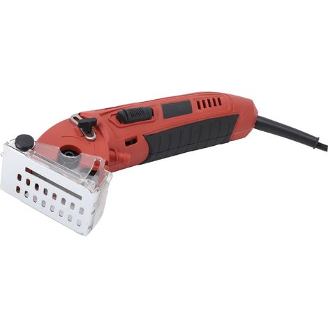 Kit de mini scie circulaire filaire 400W 3400 RMP multi-usage pour bois métal carrelage PVC plastique (1/5)