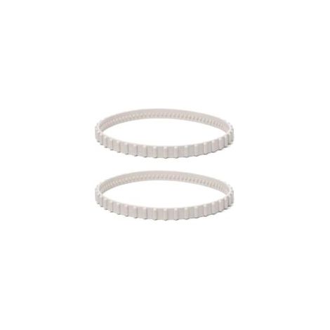 Courroie d'entraînement RCX23002 pour nettoyeur de piscine Hayward pour nettoyeur de piscine Aquavac Tiger Shark et SharkVac, 2 pièces - Crezuo