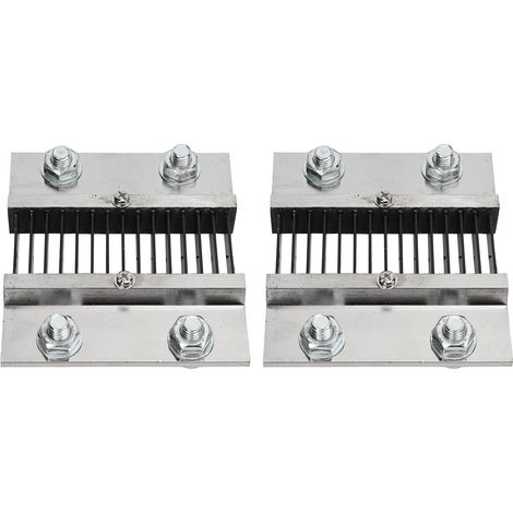 Shunt de mesure 75mV CC 1500A haute précision, résistance shunt externe pour ampèremètre, lot de 2 pièces (1/5)