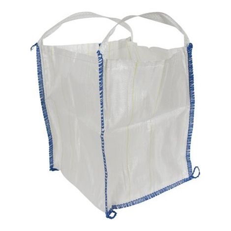 Perel – Sac à gravats polypropylène 55 L – 2 poignées – Toile résistante aux U.V – Dimensions 40 x 40 x H.45 cm – Sac robuste pour chantiers (1/4)