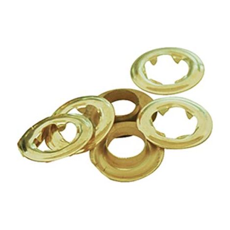 OCCHIELLO METALLICO HAND - FORO MM  5 CF=PZ 100- 10 confezioni