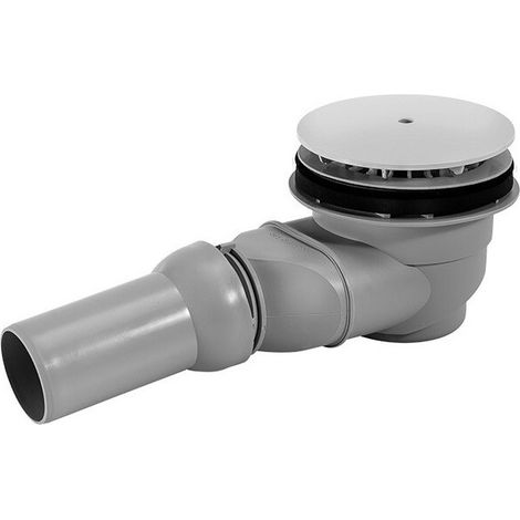 Desagüe para plato de ducha, horizontal, blanco DURAVIT