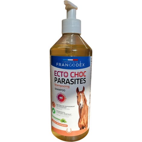 Shampooing Ecto Choc Parasites pour chevaux - 500 ml - Francodex - Francodex (1/4)