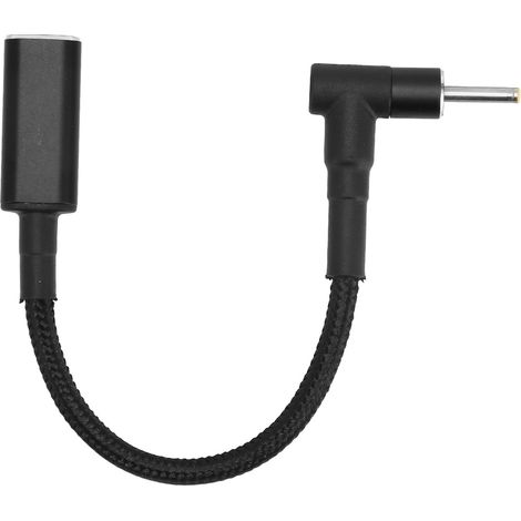 Adaptateur USB C Femelle vers DC Mâle 2.5x0.7mm 100W 5A 20V, Compatible Charge Rapide PD pour Ordinateur Portable (1/5)
