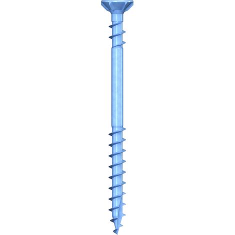 VIS PANNEAUX OSB TF RN V361 TORX ACIER ZINGUE BLEU TEFLONNE 4,5X50 BTE 250 - 55609/5 - REISSER