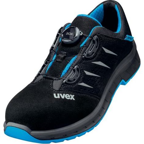 uvex Halbschuhe 2 trend S1P blau schwarz Weite 12 Gr. 43 (1/2)