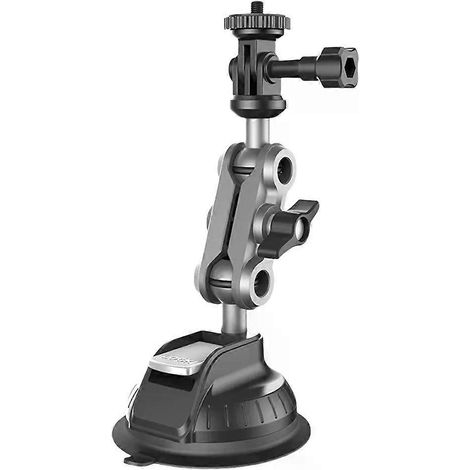 Windschutzscheiben-Kamerahalterung, 360° verstellbar, Saugnapfhalterung, 1/4 Zoll, für GoPro, Insta360, DJI Action-Kameras (1/4)