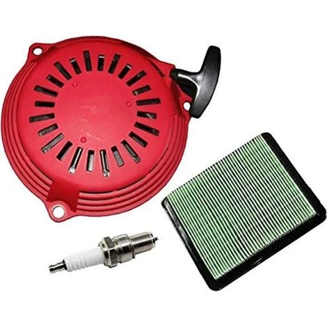 Anlasser kompatibel mit den Modellen GC135, GC160, GC190, GCV135, GCV160 und GCV190 sowie mit der Zündkerze Luftfilter.