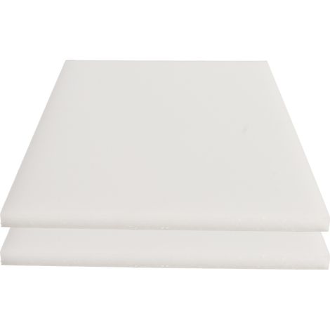 Coussin de Perçage en Cuir 15x20 cm - Support de Découpe pour Travail du Cuir - Matériel de Maroquinerie DIY - Protection Antichoc - Couleur Blanc (1/5)