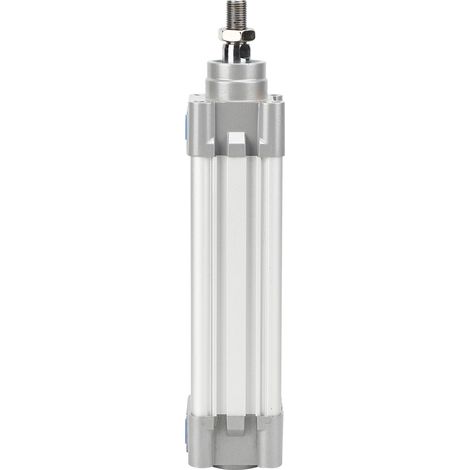 Vérin pneumatique standard DNC40, alliage d'aluminium, filetage de tige de piston M12×1,25, DNC40x100 (1/5)