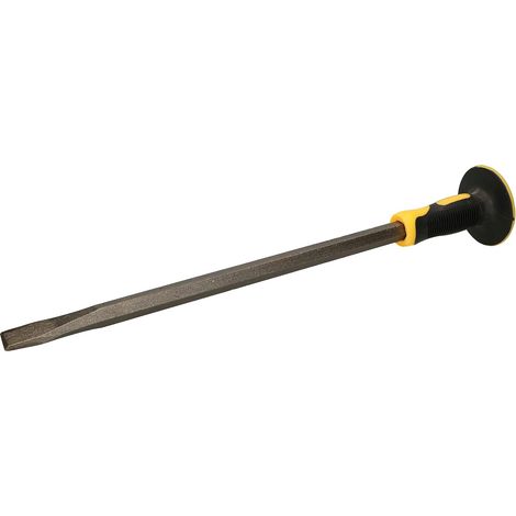Burin de maçon avec protection de la main 500 x 18 mm