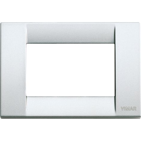 VIMAR - 16733.21 Placca Classica 3M argento