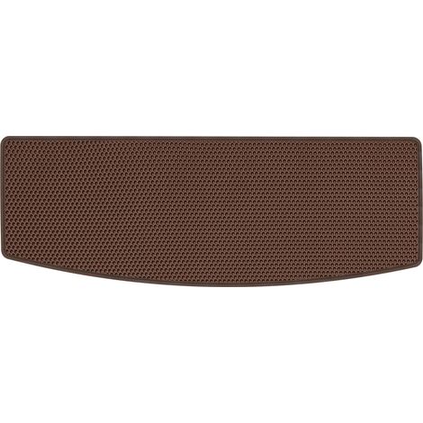 Tapis de coffre en EVA pour Seat Tarraco SUV (à partir de 2018), motif nid d'abeille - marron (1/5)