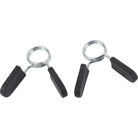 Collier de Sécurité pour Haltères 25mm - 2 Pièces, Fixation Rapide pour Poids de Musculation et Yoga (1/5)
