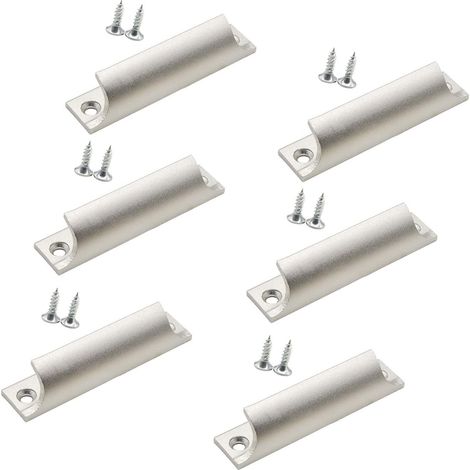 Lot de 6 poignées tiroir 7,6 cm (3 pouces) diamètre, style (1/5)