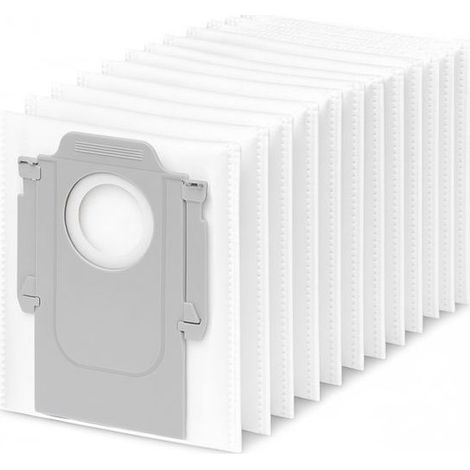 Confezione da 12 sacchetti per aspirapolvere compatibili Roborock Q5+, Q5 Pro+, Q7+, Q7 Max+, S7 MaxV Ultra, S7 Ultra Pro, Q8+, S8+ e S8 Pro Ultra (1/5)