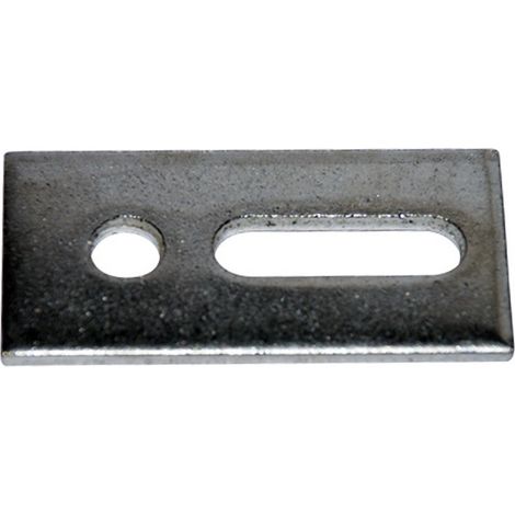 Piastra di Connessione Piana per Viti a Doppia Filettatura Fischer SSP10 A2
