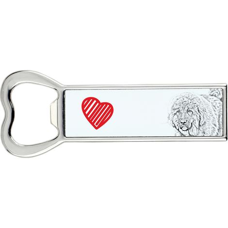 Mastino tibetano, apribottiglie con cane mastino tibetano, apri frigo personalizzato, regalo unico per uomo di Art-Dog (1/5)