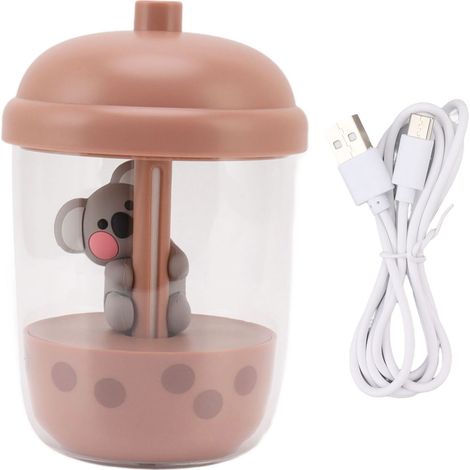 Humidificateur Koala brume fraîche – Mini diffuseur USB ultra silencieux, look mignon caramel, maison / bureau, cadeau Fête des Mères craquant (1/5)