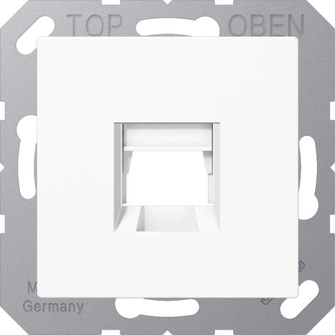 Cubierta modular Jung a1569-1weww blanco alpino compatible