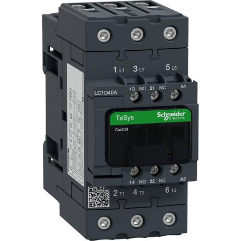 Contattore Schneider Electric LC1D40AP7 Nero 40 A (1/4)
